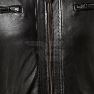 เสื้อแจ็คเก็ตหนังผู้ชายฤดูหนาวที่อบอุ่นระบายอากาศได้สวมใส่เสื้อแจ็คเก็ตหนังผู้ชายในราคาที่สมเหตุสมผล - Product Image 6
