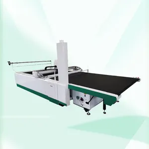 Promotion Automatische CNC-Mehr schicht schneide maschine Textiltuch-Rundmesser-Schneide maschine