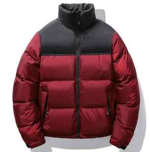 Wholesale Fashion Puffer Jacket Designer Men Coats Custom <b>Down</b> Bubble Men's <b>Down</b> Shiny Puffer Jacket - Product Image 4