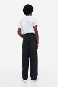 Baggy style Custom Private Labels and Buttons Original Mens <b>Super</b> <b>Stretch</b> Classic Plain Black Skinny <b>Jeans</b> - Product Image 6