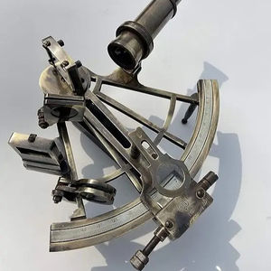 Calvin Handicraft Latón náutico Trabajo Sextante navegacional Inc. Instrumento de barco marino Sextante antiguo Regalo - Product Image 4