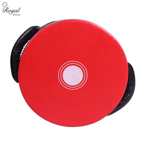 Almohadillas de enfoque de boxeo de forma redonda de alta calidad MMA Kick & Hand Pad Set venta al por mayor precio bajo - Product Image 4