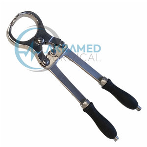 Fórceps de castración de acero inoxidable para uso veterinario, fuente de alimentación Manual, fórceps de castración - Product Image 5