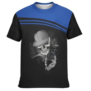 Out Fit hommes court et t-shirt ensemble Street Wear entraînement sublimé correspondant ensemble coton respirant été T-shirt et short ensemble - Product Image 3