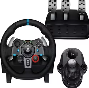 Volant de course Logitecs G29 authentique neuf avec pédales - Connectivité USB Garantie de 3 ans Conception portable Son surround 2.1 - Product Image 2