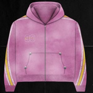 100% Cotton Sweat <b>Jogger</b> Suits <b>Slim</b> <b>Fit</b> Winter <b>Mens</b> Streetwear Vintage Print Sweatsuit Tracksuit Terry Knitted Tracksuit - Product Image 2