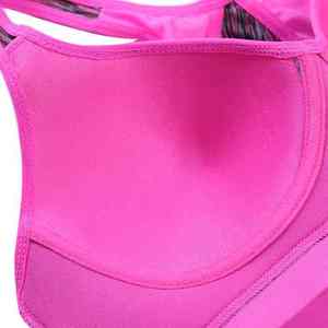 Soutien-gorge de sport en coton rose pour femmes, soutien-gorge de sport doux et respirant, soutien-gorge de sport en coton directement de l'usine, vêtements de sport confortables - Product Image 3