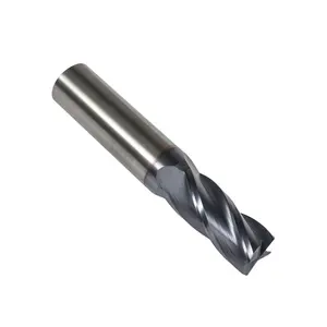 Chất lượng cao OEM HSS M2 M35 M42 vuông End Mills với 2/3/4 sáo