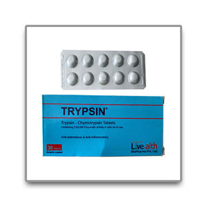 2024 nouvelle meilleure qualité Livehealth gros fabricant extrait de plantes supplément comprimés trypsine chymotrypsine pour les soins de santé - Product Image 2