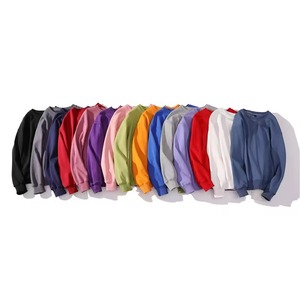 Sweat-shirts à capuche unis personnalisés 100% coton molletonné Coupe ample Col rond Unisexe Respirant et confortable Homme - Product Image 4