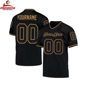 OEM nuevo diseño 100% poliéster americano personalizado Jersey fútbol transpirable impresión alta calidad fútbol americano Jersey - Product Image 5