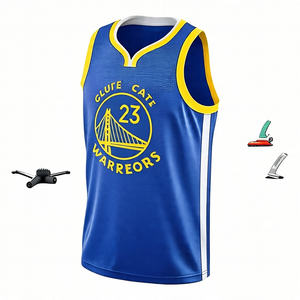 Maillots de basket-ball pour hommes personnalisés en gros maillots de basket-ball de haute qualité ajustés par sublimation complète ensembles respirants de grande taille - Product Image 2