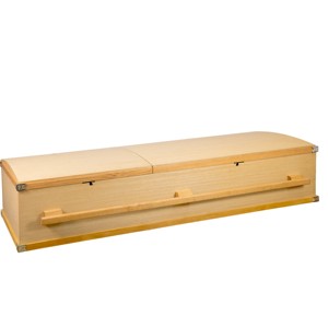 Cercueils et cercueils biodégradables cercueil moderne funéraire en bois pour adulte Service personnalisé écologique fabriqué au Vietnam - Product Image 1
