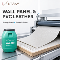 GW-600 Liant polymère VAE flexible pour lamination de films plastiques, feuilles métalliques et divers substrats