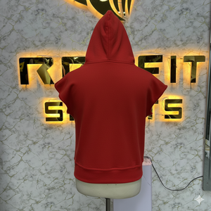 Bon taux qualité supérieure le plus demandé sweat à capuche avec fermeture éclair bleu imprimé fabriqué en usine prix bon marché sweats à capuche pour hommes - Product Image 4