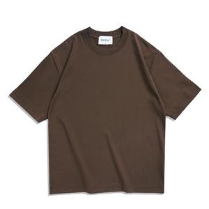 Nouveaux t-shirts oversize pour hommes, 260 GSM, décontractés, blancs, streetwear, t-shirts noirs, basiques, hauts d'été pour jeunes - Product Image 2