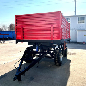 Trong Kho Trang Trại Trailer Nhiệm Vụ Nặng Nề Trailer Giỏ Hàng Với 500Kg Công Suất Thép <span class=keywords><strong>Dump</strong></span> Giỏ Hàng Sẵn Sàng Để Tàu - Product Image 3