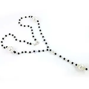 Collier de prière religieux en perles noires culturelles - Product Image 2