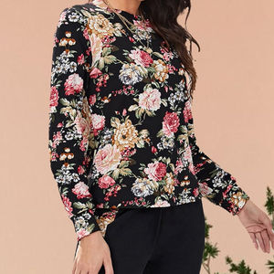 Ensemble de survêtements grande taille pour l'hiver imprimé par sublimation de logo personnalisé survêtement 100% coton à sublimation pour femmes - Product Image 5