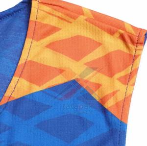 Ensemble d'uniformes de basket-ball sublimés personnalisés les plus vendus unisexe adultes et enfants concevez votre propre Kit d'équipe vêtements de basket-ball en gros - Product Image 4