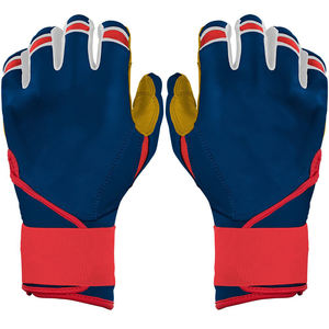 Guantes de bateo de béisbol duraderos y flexibles diseñados para jugadores jóvenes y adultos con características personalizables - Product Image 3