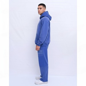 Ropa deportiva de poliéster/algodón de alta calidad para hombre, sublimación térmica, transpirable, informal, entrenamiento, trotar, viaje, talla grande, Primavera - Product Image 3