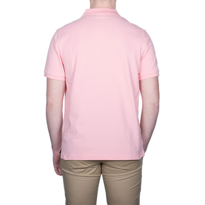 เสื้อโปโลสำหรับผู้ชายเสื้อยืดกอล์ฟผ้าคอตตอน200gsm โพลีเอสเตอร์ปักโลโก้ - Product Image 3