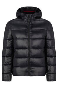 Manteau d'hiver chaud confortable et élégant, rembourrage gonflé à capuche personnalisé réfléchissant pour l'extérieur - Product Image 6