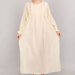 Robe de nuit et costume de nuit en coton pour femmes de qualité supérieure vêtements de nuit de nuit respirants et lisses pour acheteurs en gros - Product Image 1