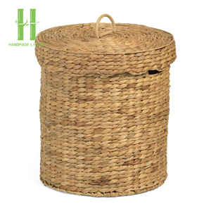 Eco-Friendly Handwoven Multifunction Water Hyacinth Clothing Organizer for Serving Customizable OEM Rectangle Shape Bohemian - Product Image 1
