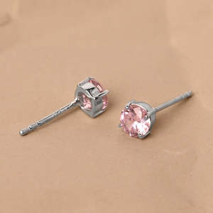 Compre Pendientes de Plata de Ley 925 de Primera Calidad para Mujeres y Niñas, Diseño Geométrico Moderno en Oro para Bodas, Compromisos, Aniversarios y Fiestas - Product Image 3