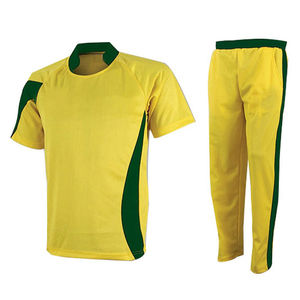 Camiseta de Críquet Personalizada con Nombre y Número, Uniforme Unisex para Todos los Equipos de Críquet, Hecha de Poliéster y Algodón, Sublimada, Transpirable y Ligera - Product Image 2