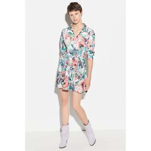 Vestido Camisero de Manga Larga - Product Image 1