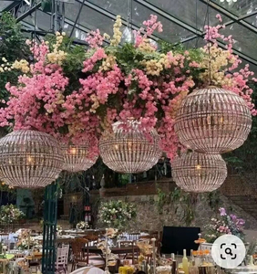 Allesandria โคมระย้าคริสตัลทันสมัยสไตล์ฝรั่งเศสสำหรับห้องพักวิลล่าในบ้านดีไซน์ร่วมสมัยปรับความสูงได้ - Product Image 1