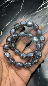 Bracelets de perles de shungite d'élite pour femmes Accessoires de style religieux Vente chaude pour les cadeaux de fêtes Prix de gros en Inde - Product Image 3