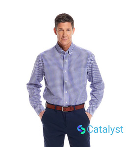 Chemise pour homme taille XL à manches longues 100% coton tissu respirant anti-rides avec nouvelle impression ODM durable - Product Image 3