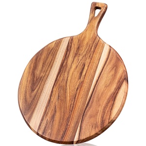 Planche à découper en bois d'acacia multifonctionnelle pour restaurant d'hôtel à la maison, planche à découper - Product Image 1