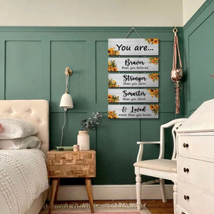 インスピレーションを与えられる木製の壁のサイン力と愛の強力なメッセージあらゆるスペースを活気付けるための意味のある贈り物 - Product Image 5