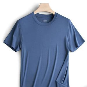 Camiseta de Verano de Algodón con Cuello en V para Hombre, Manga Corta, Color Sólido, Cómoda, Camiseta Interior Masculina, Blanca, Negra, Formal, Tejida, Transpirable - Product Image 6