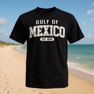 Golf di Messico Est T-Shirt Vintage Retrò 1550, Maglietta Promozionale Vintage - Product Image 3