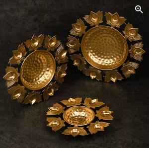 Meilleure vente Ensemble bol Urli de haute qualité Ensemble cadeau de décoration Diwali bol urli diya - Product Image 1