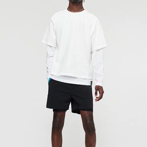 Fournisseur de t-shirts double couche haut de gamme pour hommes offrant des vêtements de mode modernes OEM ODM Options et vêtements tendance pour les acheteurs - Product Image 2