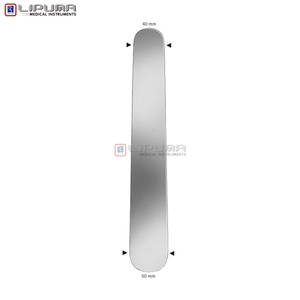 Haberer Instruments médicaux chirurgicaux malléables de haute qualité 17/25x200 écarteurs Biegs spatules pour mélange et propagation manuels - Product Image 4