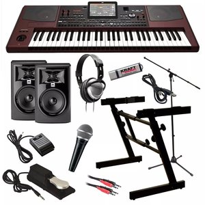 Brand New Professional 61-Key Arranger Keyboard Electronic Organ PA1000 700 800 with <b>Stand</b> and Leather Bag - Product Image 4
