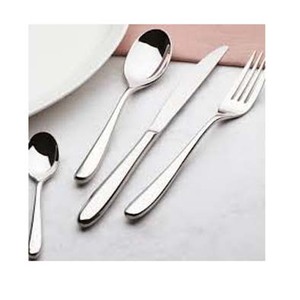 Argent Fini Unique Designer Noir Couleur Poignée Couverts De Mariage Argenterie En Acier Inoxydable Fourchette Cuillère Couverts Ensemble - Product Image 4