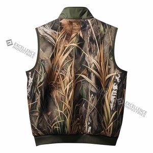El mejor último diseño para uso en exteriores en invierno, chaleco de caza de tela cómodo transpirable de alta calidad a bajo precio - Product Image 2