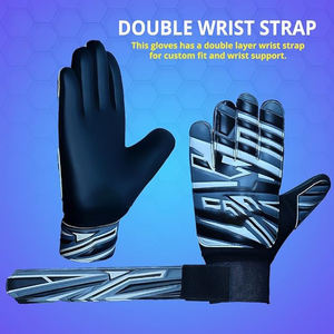 Gants de gardien de but en latex imperméable de haute qualité, à lacets, pour les sports de football en plein air, unisexe - Product Image 4