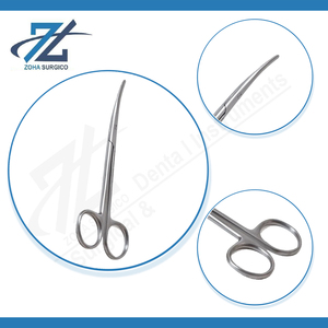 Ciseaux Metzenbaum de haute qualité incurvés 280mm de long en acier inoxydable chirurgical manuel certifié CE Instrument fabriqué au Pakistan - Product Image 4