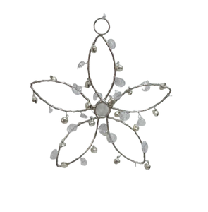 Fer fait main/perles suspendus coeur tenture murale décoration nickelage pour décoration de noël personnalisé fait à la main en vrac - Product Image 6