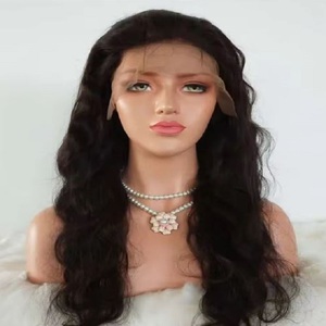 100% engagement de qualité Remy cheveux 100% brut non transformé vierge indien Extensions de cheveux humains HD pleine dentelle perruques lâche vague profonde - Product Image 6